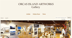 Desktop Screenshot of orcasartworks.com